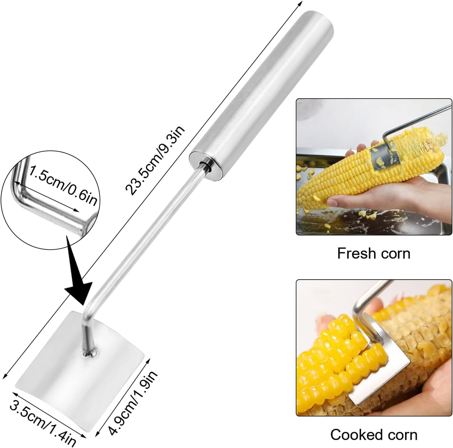 Stainless Steel Corn Cob