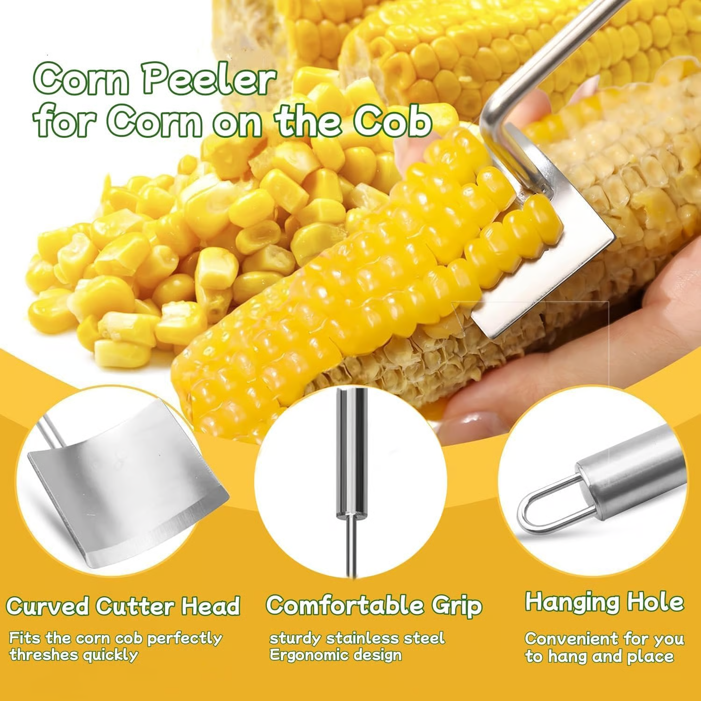 Stainless Steel Corn Cob