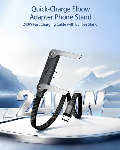 2-in-1 Stand Charging Cable