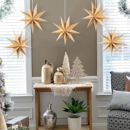 9-Pointed Paper Star Lanterns（12in）