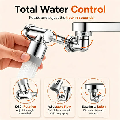 1080° Degree Rotating Swivel Tap with Breaker Filter