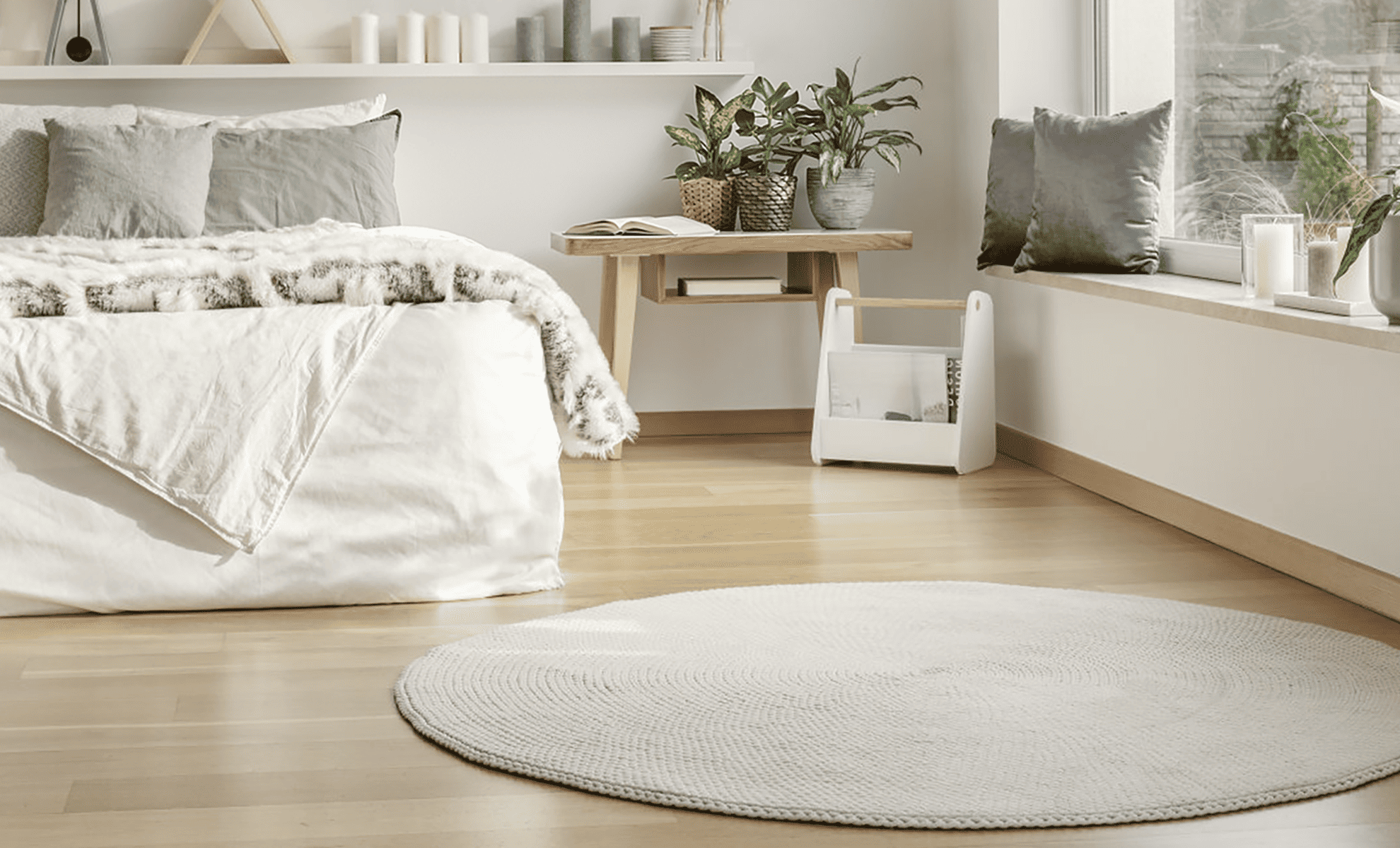 Luxury Ivory White Bean Bag Chair - Ultra Soft Tufted Design for Adults, Teens & Kids