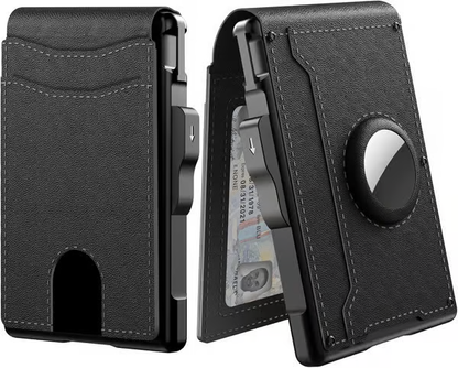 Wallet for Men - with Pop Up Aluminum Case