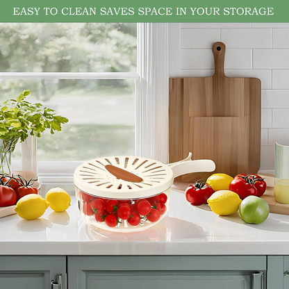 2-in-1 Multifunctional Fruit Washing Bowl