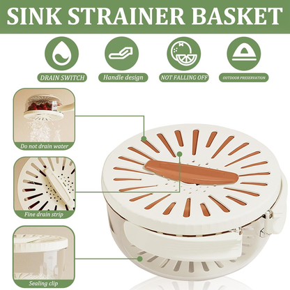 2-in-1 Multifunctional Fruit Washing Bowl