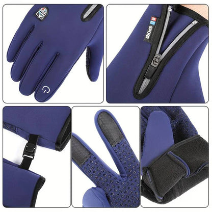 USOFUNS-Windproof Waterproof Heated Gloves