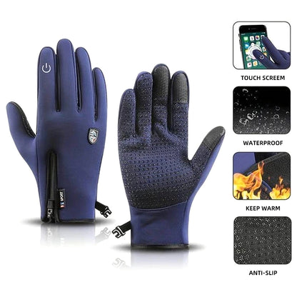 USOFUNS-Windproof Waterproof Heated Gloves