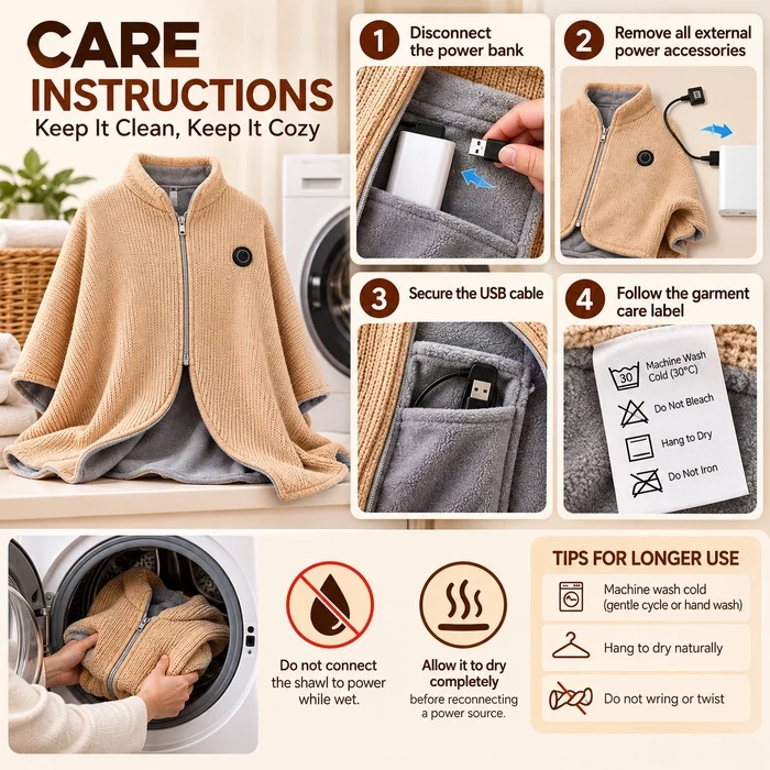 2027 New Wearable Heated Blanket | USB-Powered