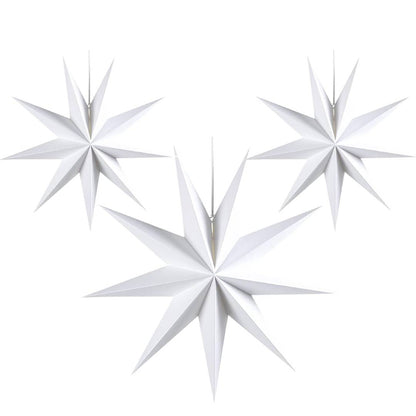 9-Pointed Paper Star Lanterns（12in）