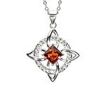 Mystical Birthstone Witches Knot Necklace