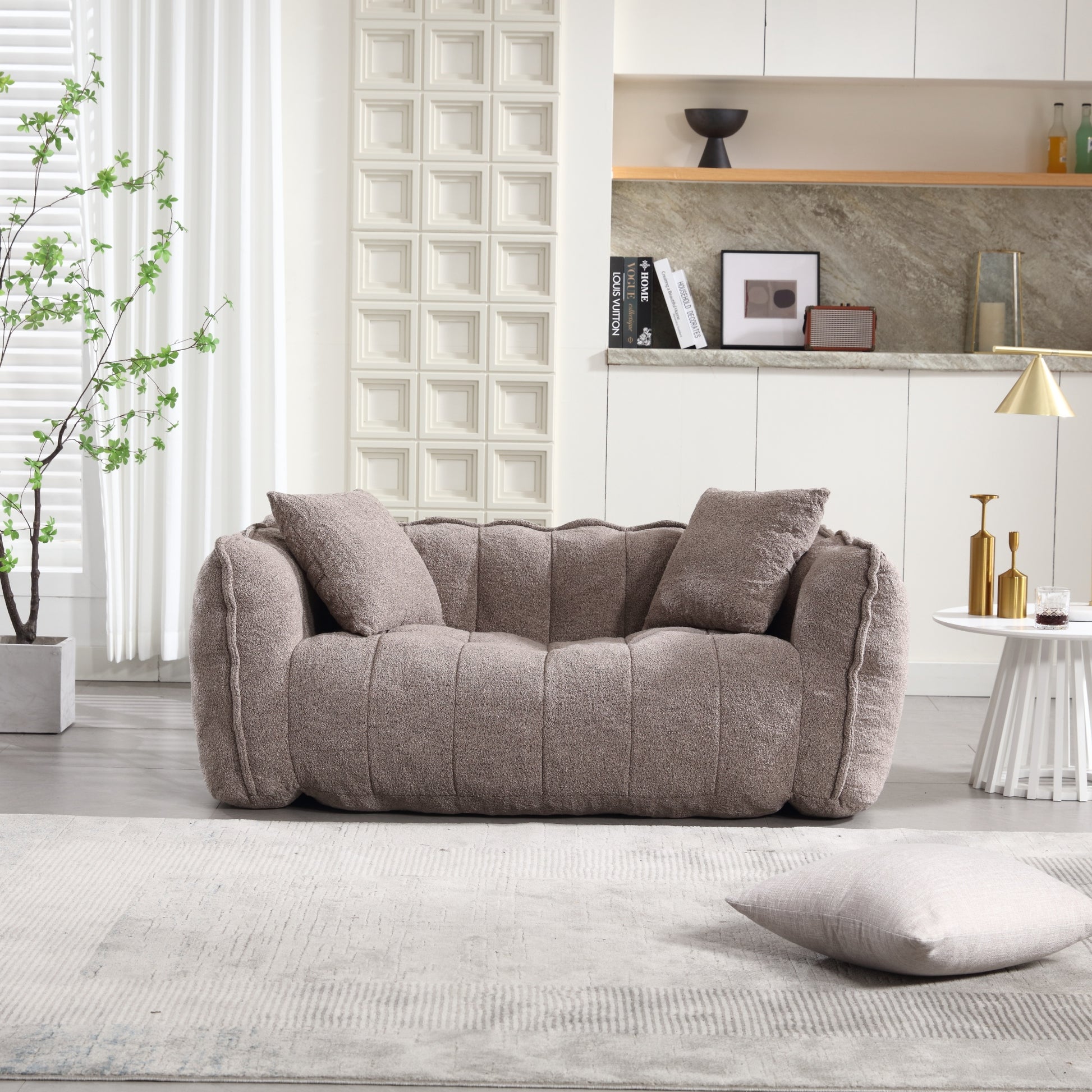 Square Lazy Sofa for Two