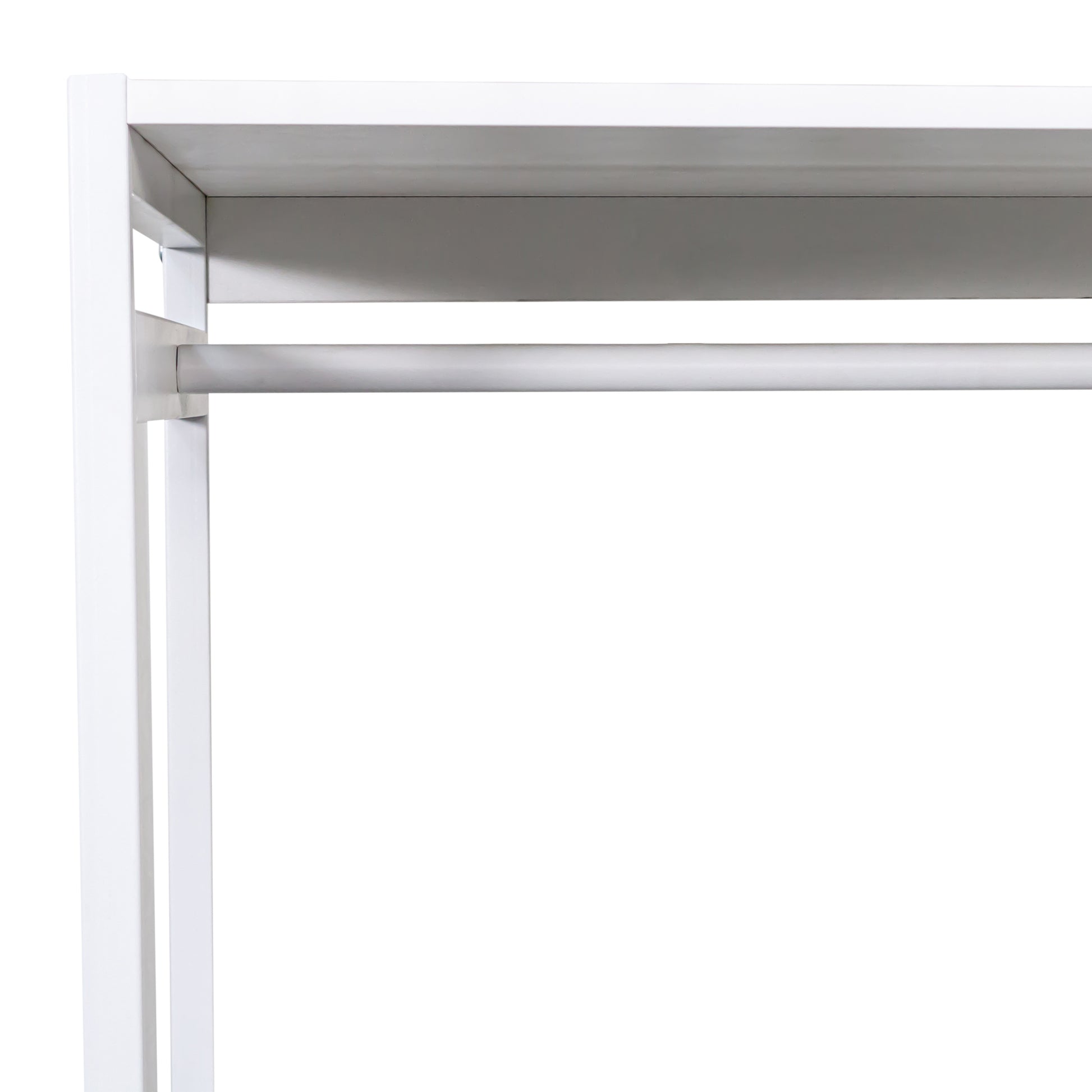 Tall Closet with Hanging Rod