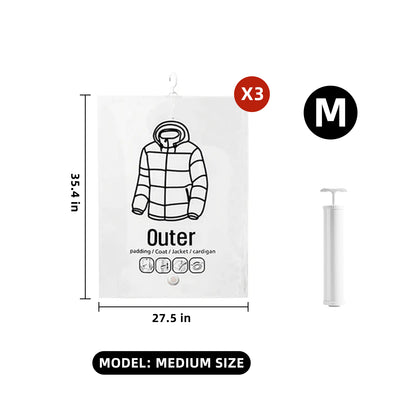 Hanging Vacuum Storage Bags