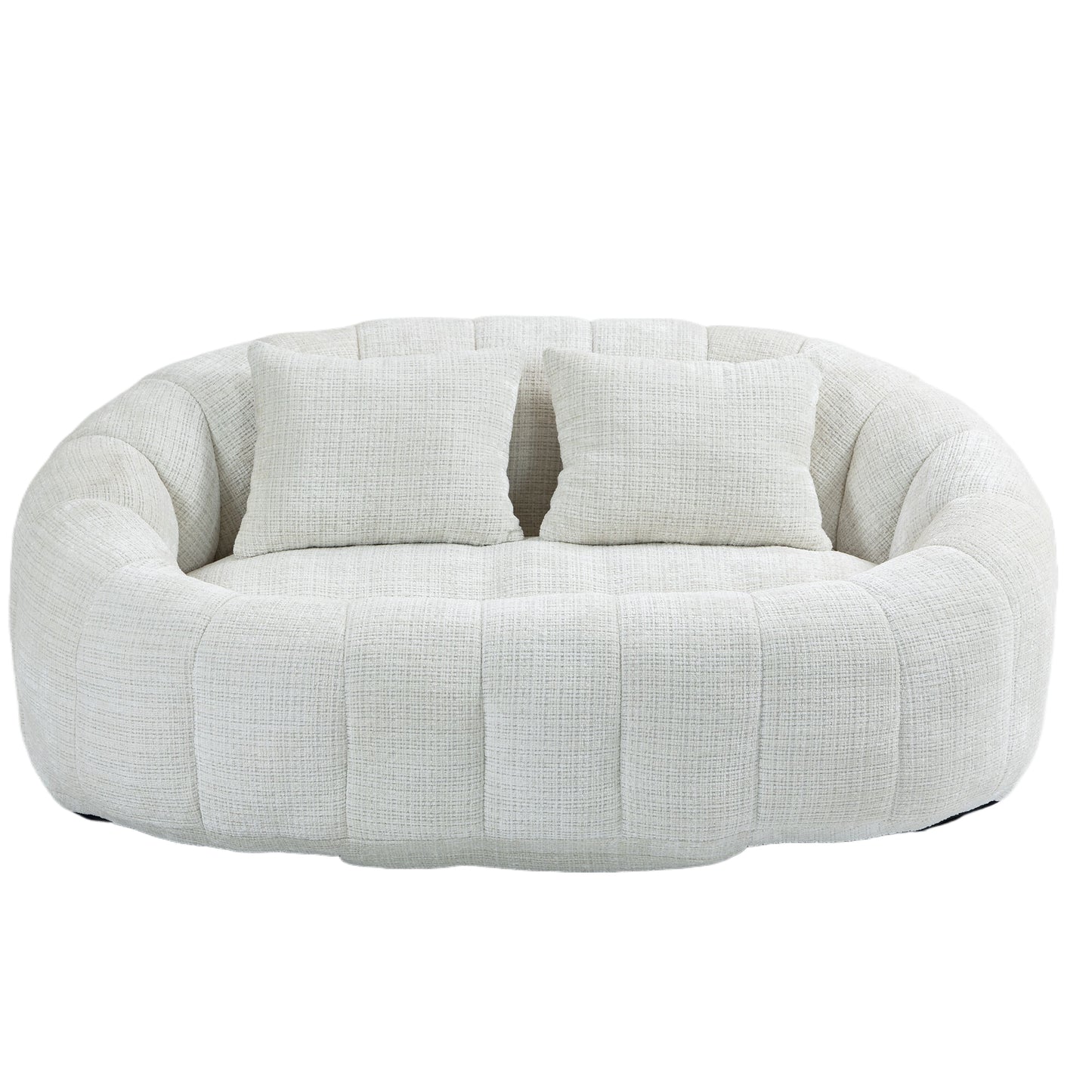 Small Twin Loveseat Bean Bag Sofa Chair