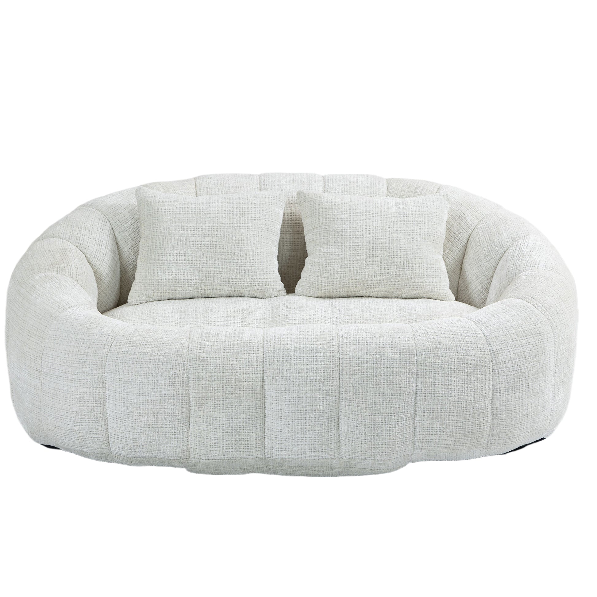 Small Twin Loveseat Bean Bag Sofa Chair