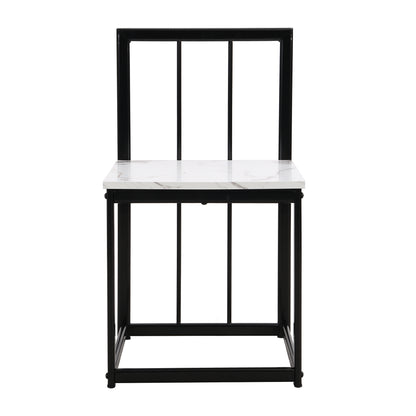 Compact Dining Table Set for 6
