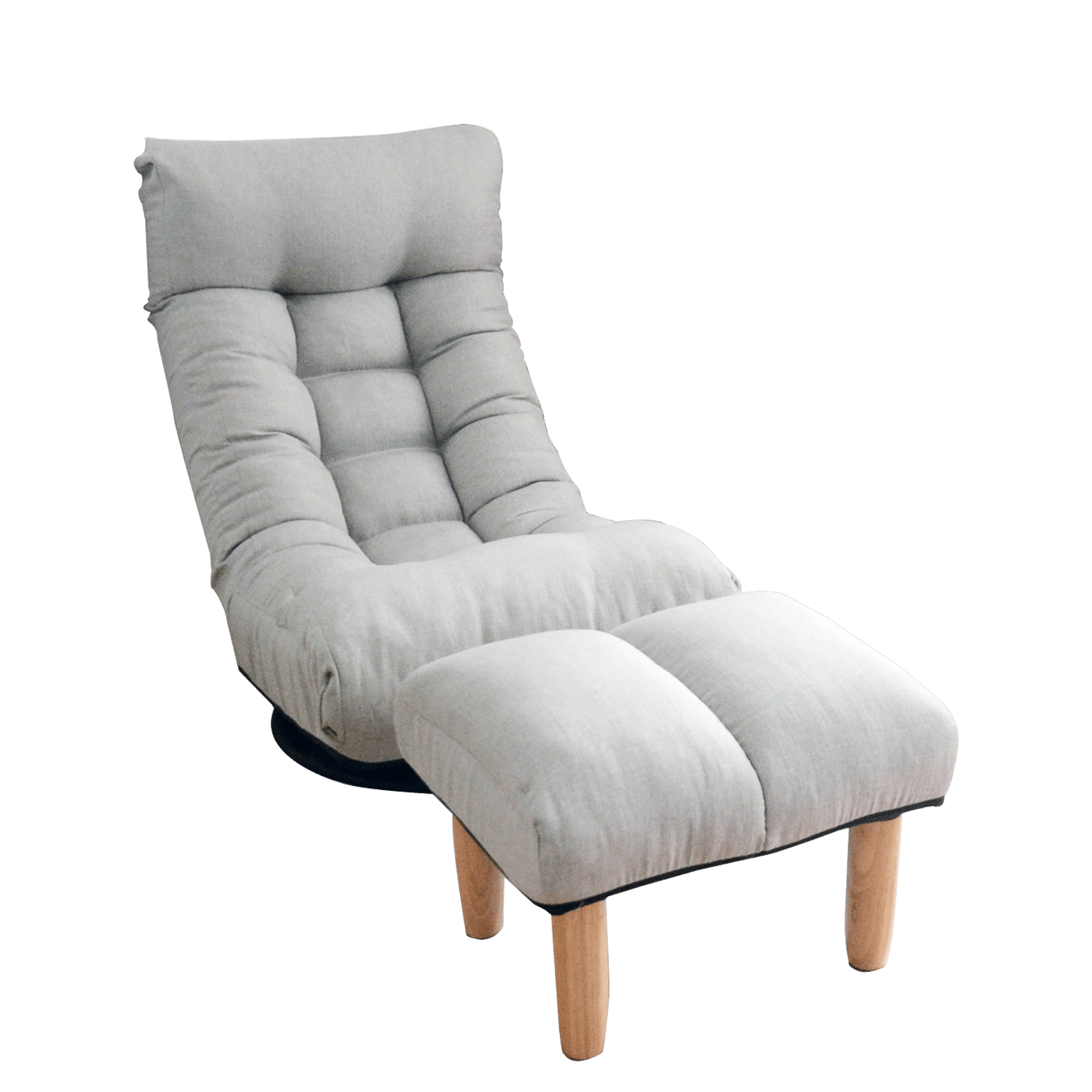 Single sofa reclining chair Japanese chair lazy sofa tatami balcony reclining chair leisure sofa adjustable chair - Usofuns