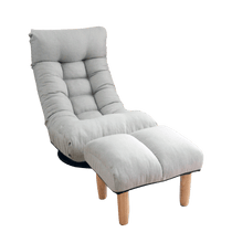 Single sofa reclining chair Japanese chair lazy sofa tatami balcony reclining chair leisure sofa adjustable chair - Usofuns