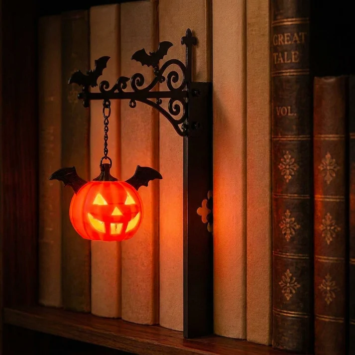 Miniature Retro Streetlight Bookend Light