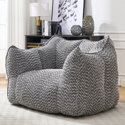 Sofa chairs with highly resilient foam for living rooms and bedrooms, comfortable square lazy sofas, sofas for adults to play, read and watch TV - Usofuns