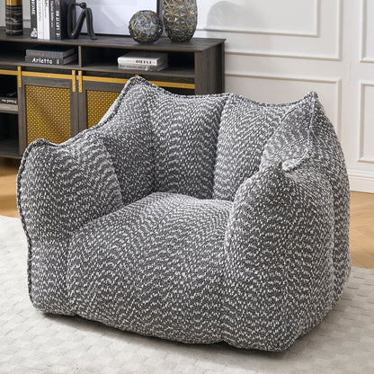 Sofa chairs with highly resilient foam for living rooms and bedrooms, comfortable square lazy sofas, sofas for adults to play, read and watch TV - Usofuns