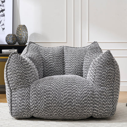 Sofa chairs with highly resilient foam for living rooms and bedrooms, comfortable square lazy sofas, sofas for adults to play, read and watch TV - Usofuns