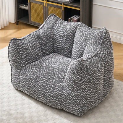 Sofa chairs with highly resilient foam for living rooms and bedrooms, comfortable square lazy sofas, sofas for adults to play, read and watch TV - Usofuns